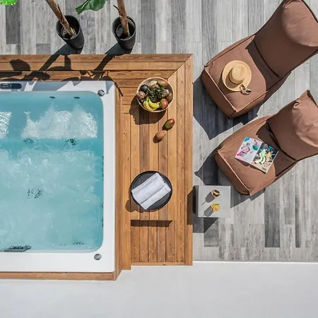 Apartment Maison Aqua With Private Mini Pool Jacuzzi Hersonissos (Crete)